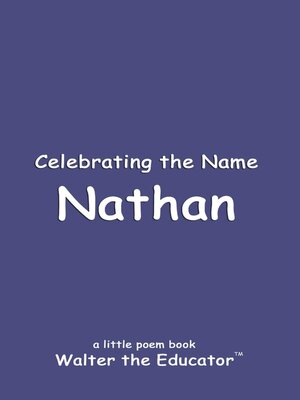cover image of Celebrating the Name Nathan